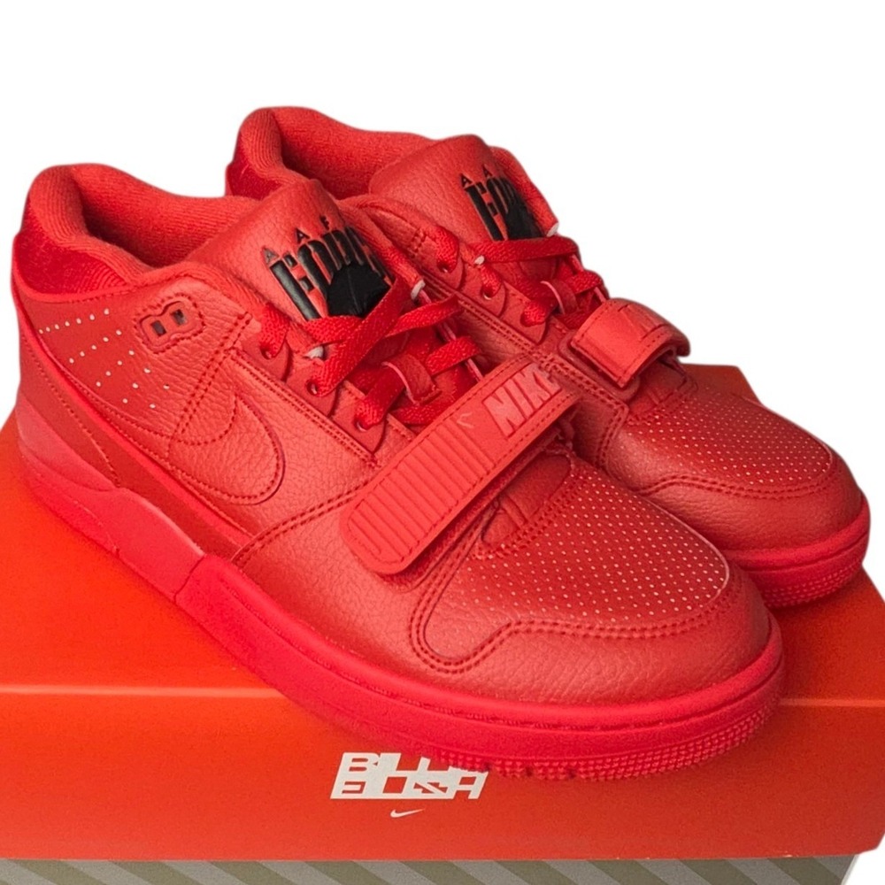 Nike Air Alpha Force 88 SP x Billie Eilish Sneakers Mens 11.5 Fire Red Shoes New